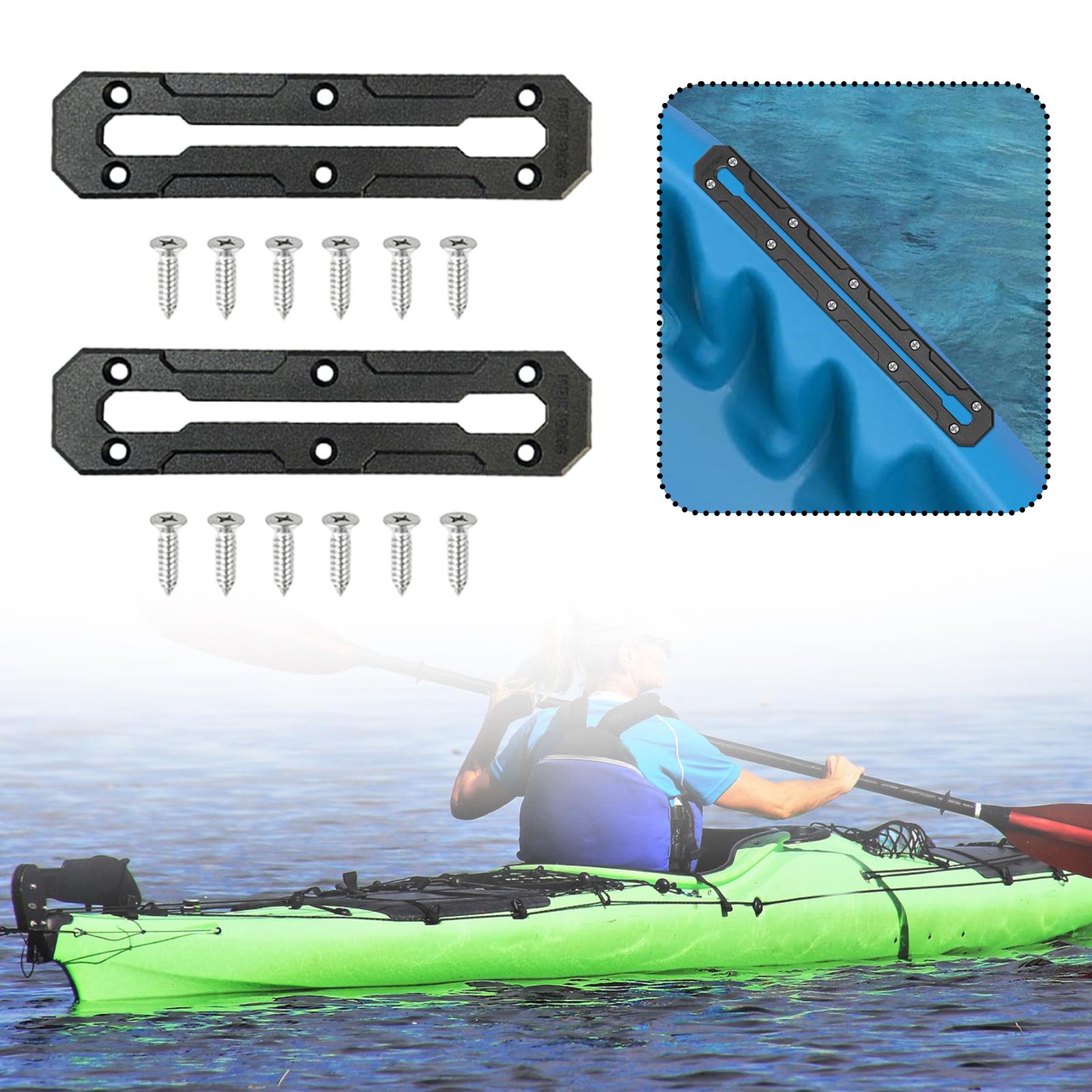 Fishing Kayak Anchor - 2 Piezas Riel de riel para