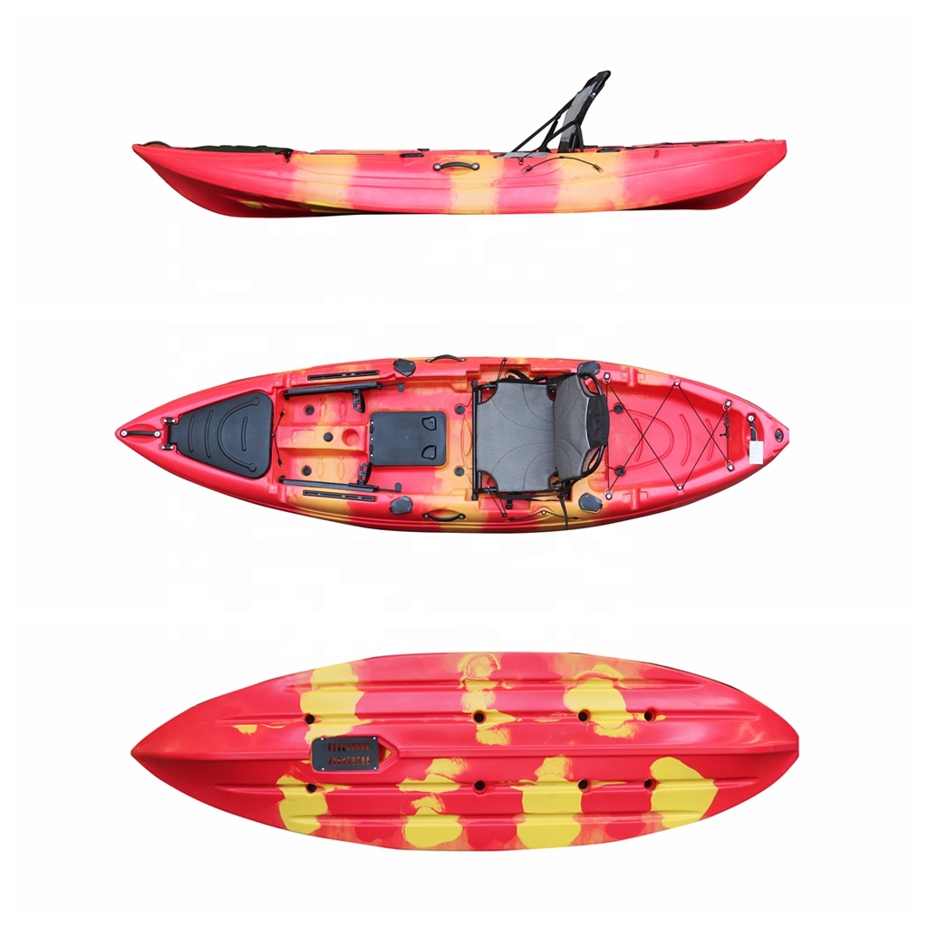 Fishing Kayak Sit In - Kayak de plástico de catamarán con
