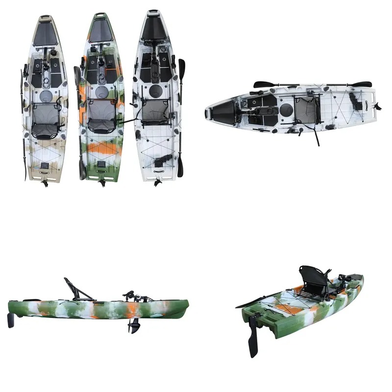 Fishing Kayak Pedal Drive - Kayak Viking de un Solo Asiento