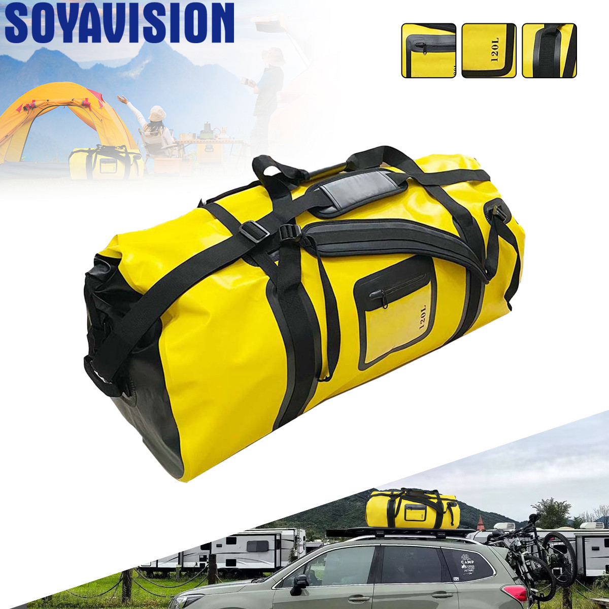 Fishing Kayak Crate - Bolsa de equipaje trasero para motocicleta,