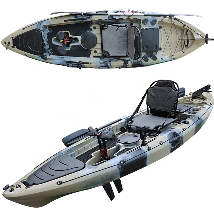 Fishing Kayak Pedal Drive - Nuevo Kayak de Plástico con Pedales