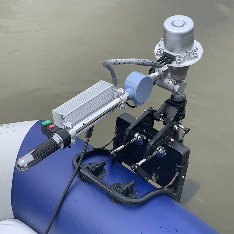 Motor fueraborda sin escobilla - Fishing Kayak Trolling Motor reseña y precio