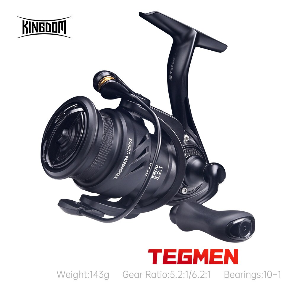 Kingdom Tegmen-Carretes de pes - Abu Garcia Reel Max reseña y precio