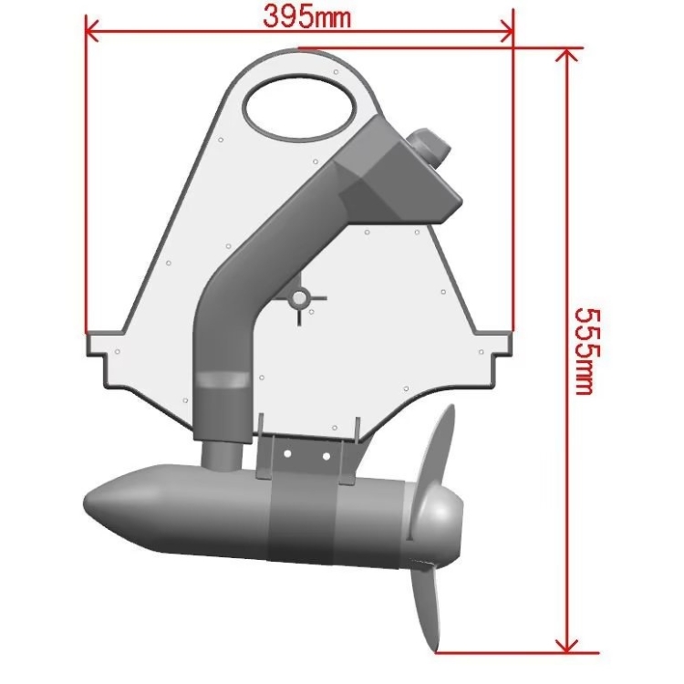 Motor de pesca con propulsor e - Fishing Kayak Trolling Motor reseña y precio