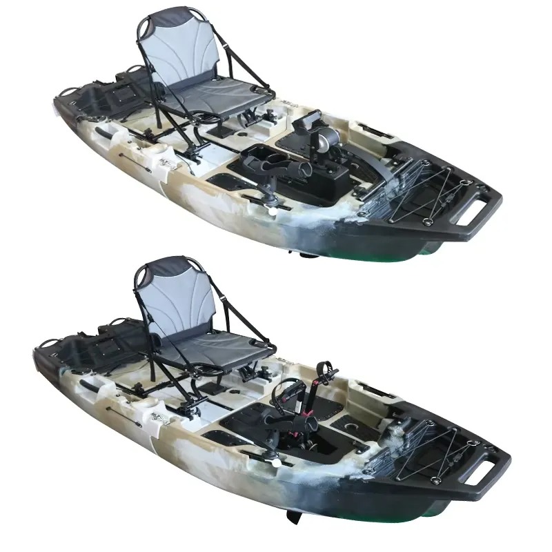 Kayak Modular de 8 pies con Pe - Fishing Kayak Pedal Drive reseña y precio