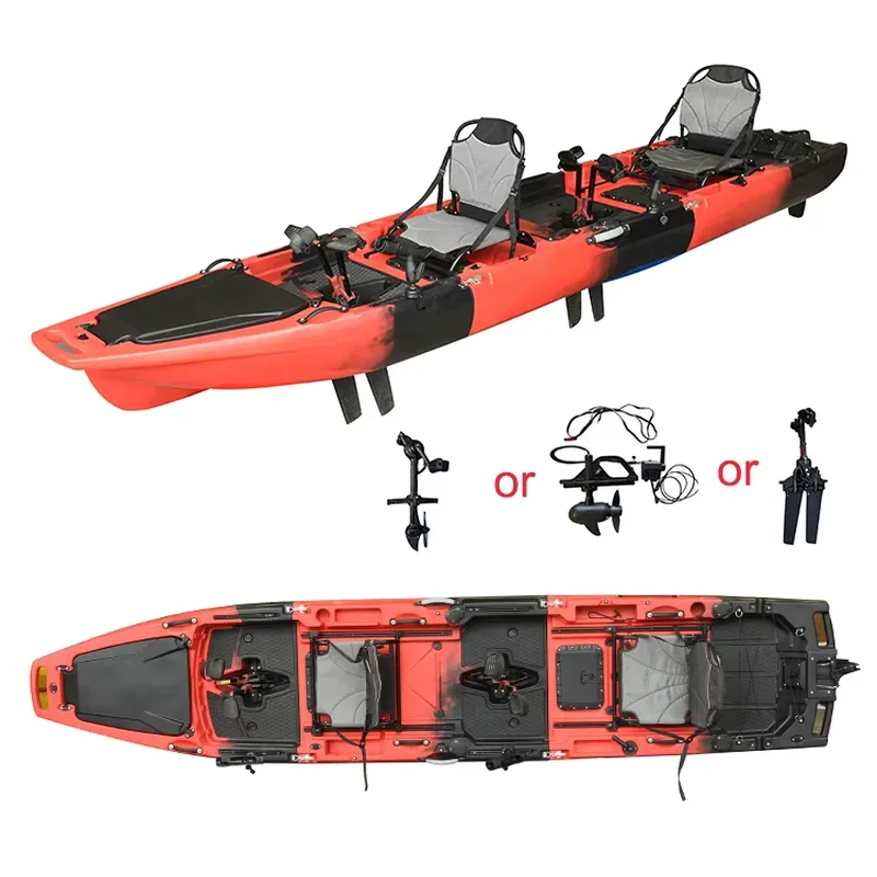 Kayak de Pesca de 14 Pies con  - Fishing Kayak Pedal Drive reseña y precio