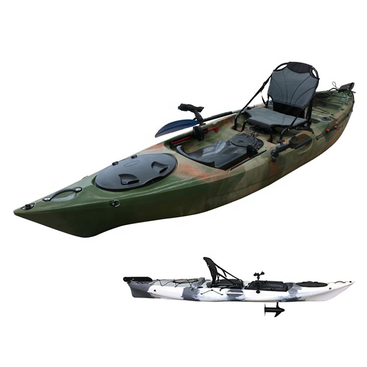 Kayak de 12,46' sentado en el  - Fishing Kayak Sit In reseña y precio
