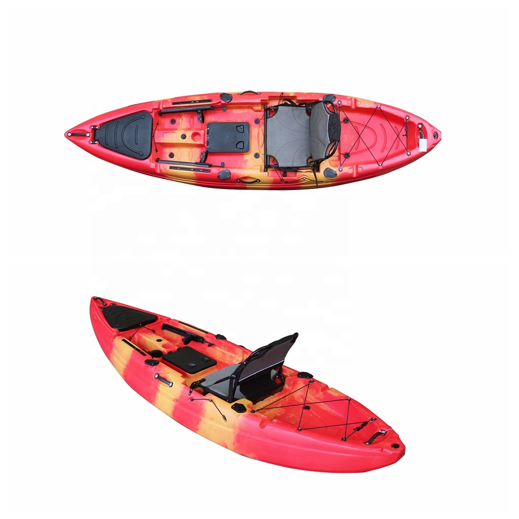 Kayak de plástico de catamarán - Fishing Kayak Sit In reseña y precio