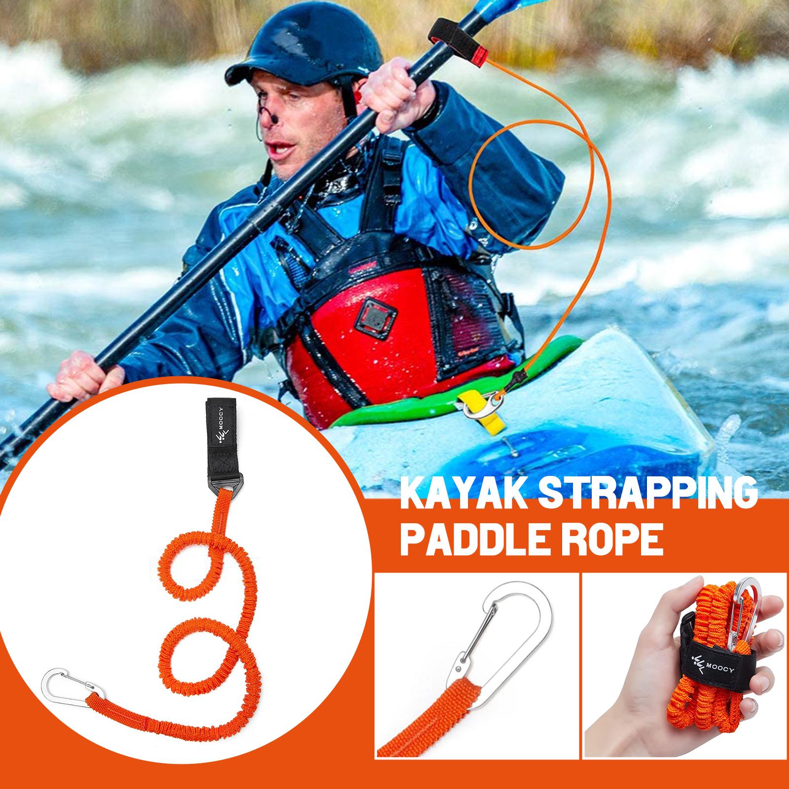 Correa de remo de Kayak elásti - Fishing Kayak Paddle Leash reseña y precio