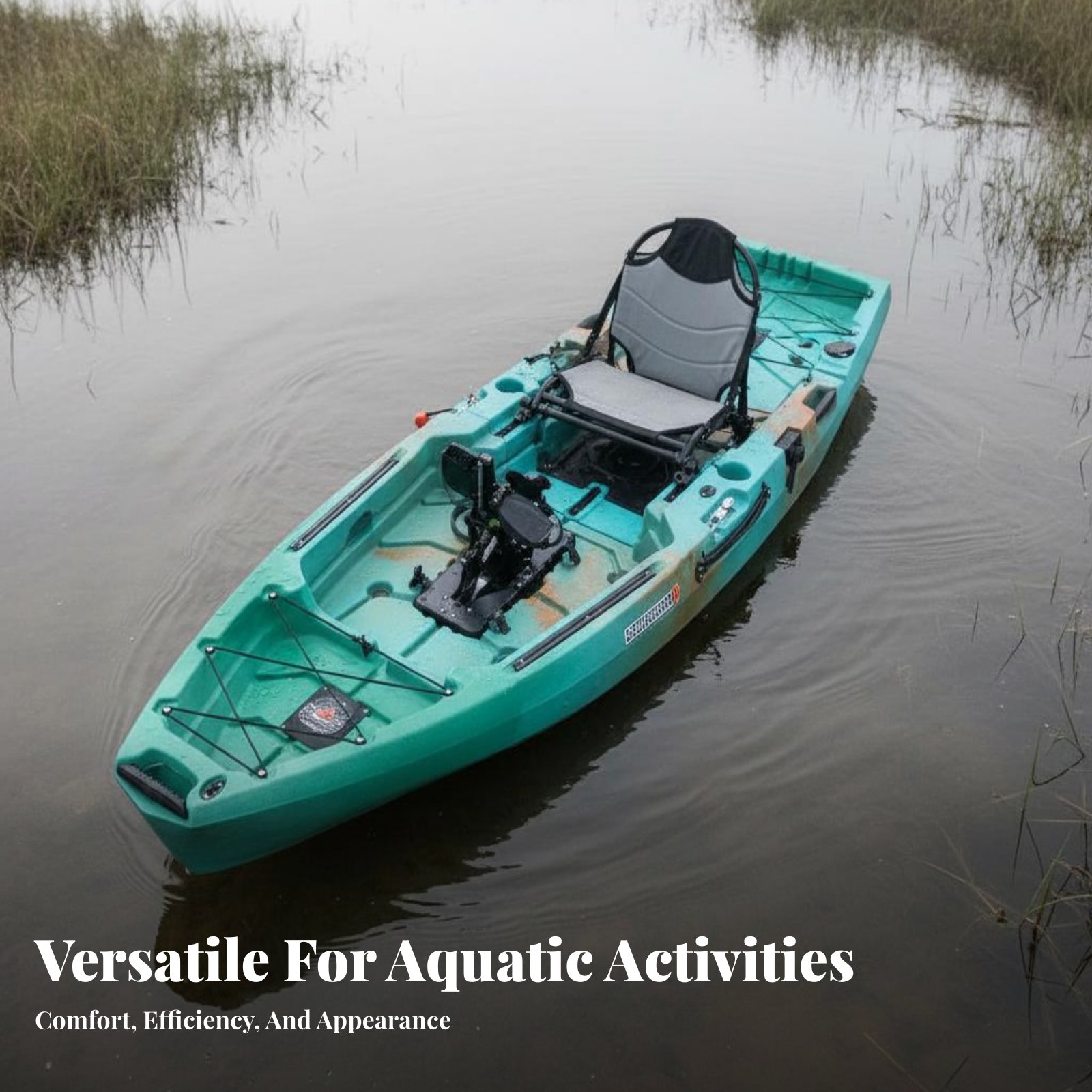 Bote de Pesca con Pedales, Kay - Fishing Kayak Pedal Drive reseña y precio