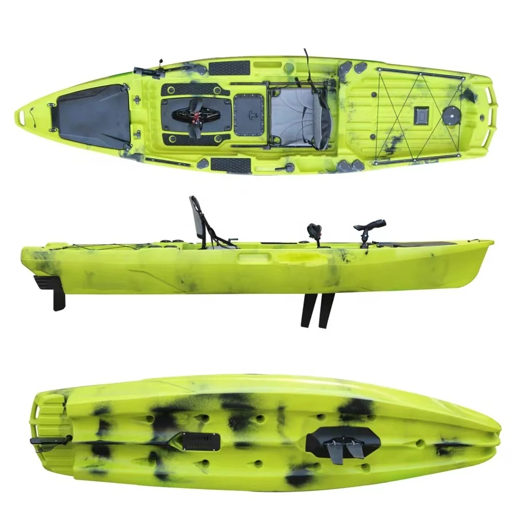 Kayak a Pedal de 13 Pies con P - Fishing Kayak Trolling Motor reseña y precio