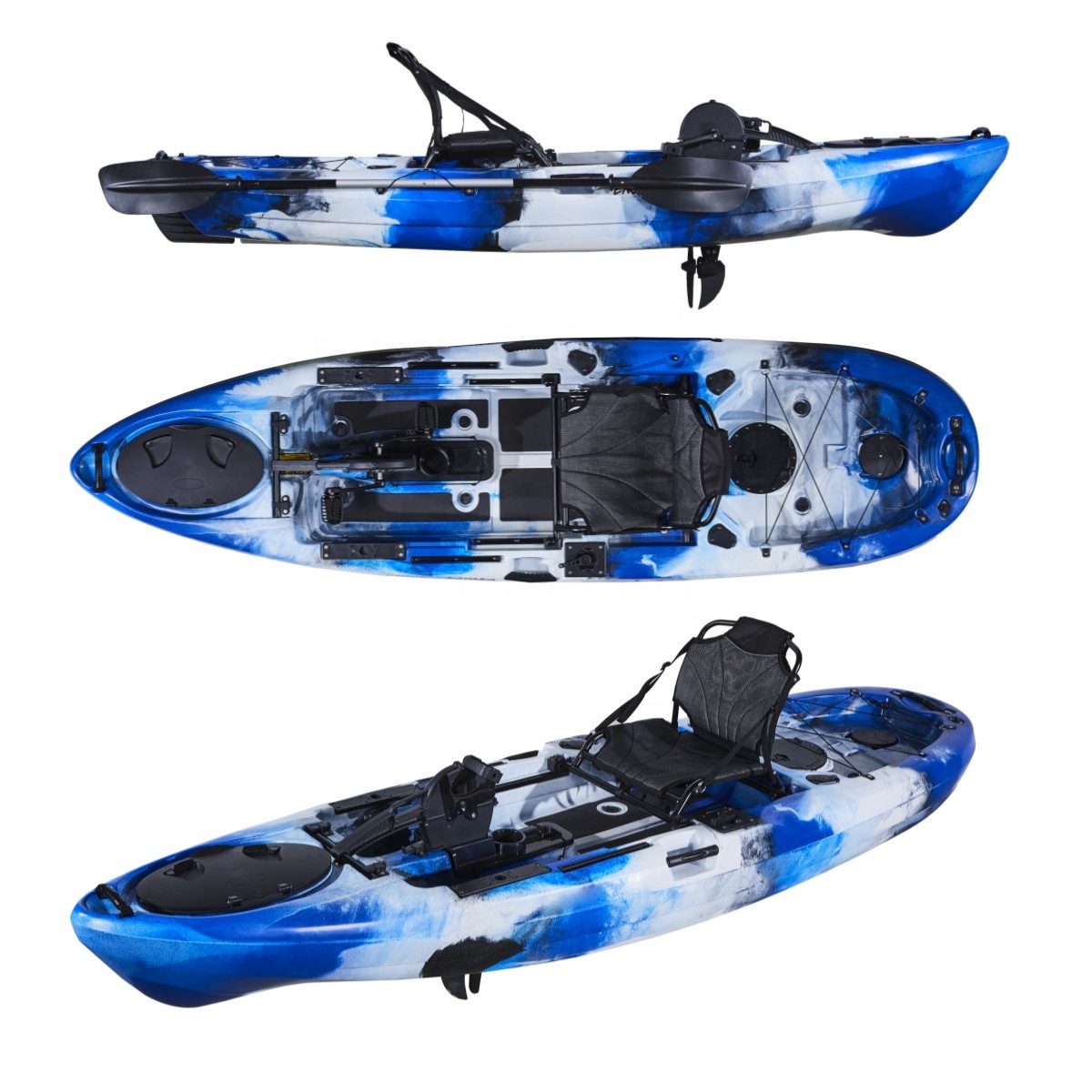 Caña de plástico para Kayak de - Fishing Kayak Pedal Drive reseña y precio
