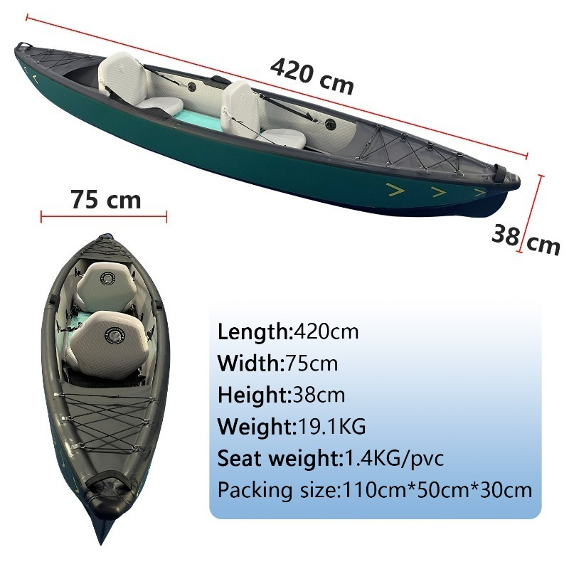 Nuevo Diseño de Kayak Inflable - Fishing Kayak Inflatable reseña y precio