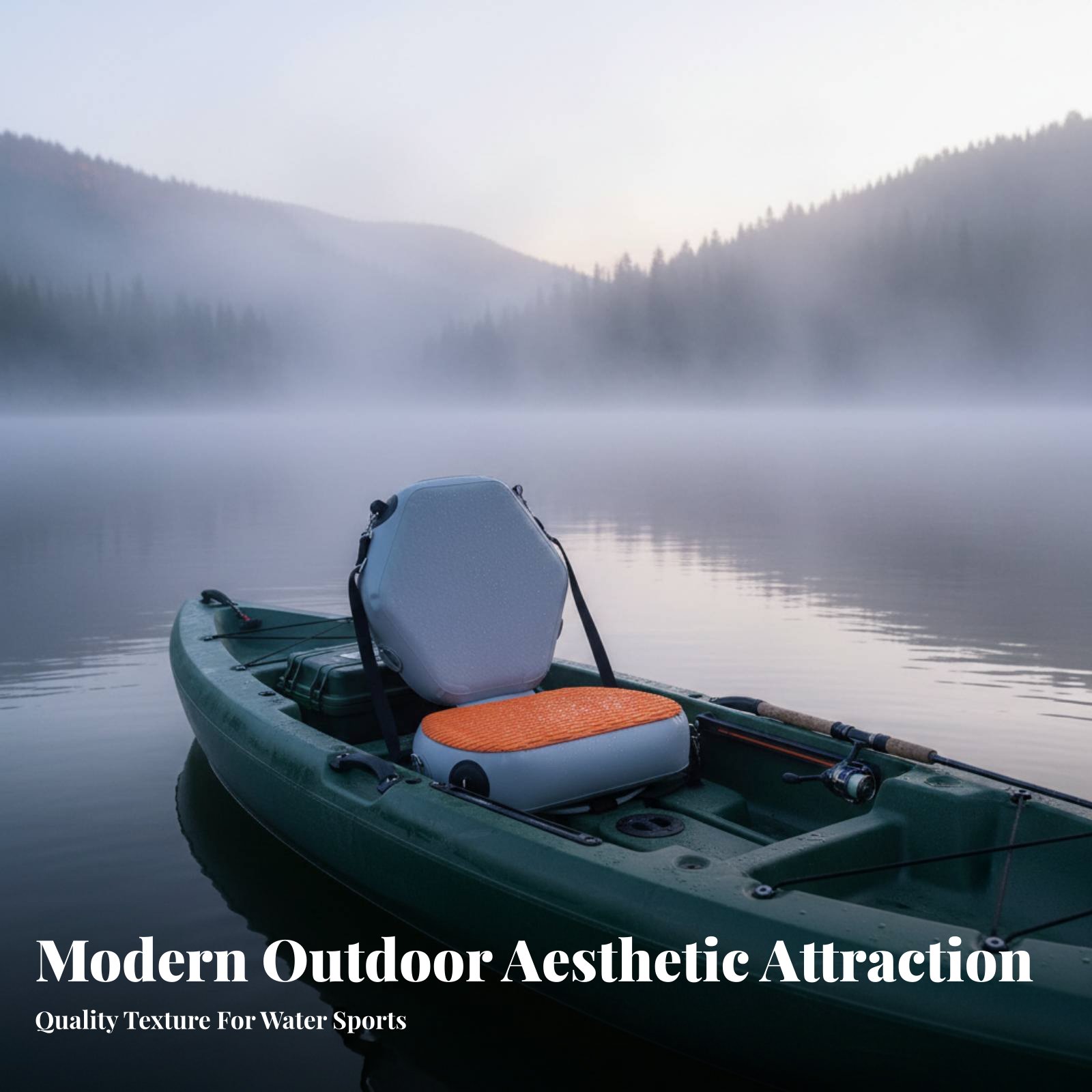 Asiento inflable para kayak, r - Fishing Kayak Paddle reseña y precio