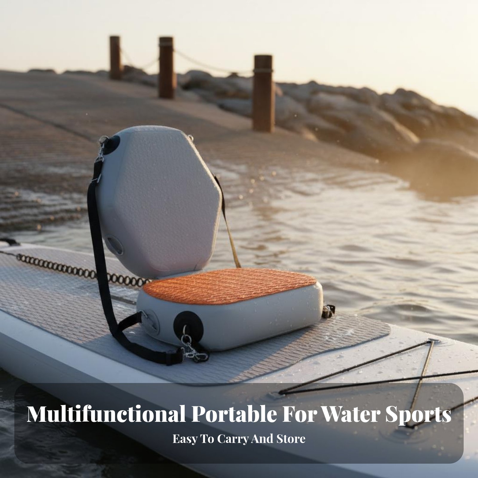 Asiento inflable para kayak, r - Fishing Kayak Paddle reseña y precio