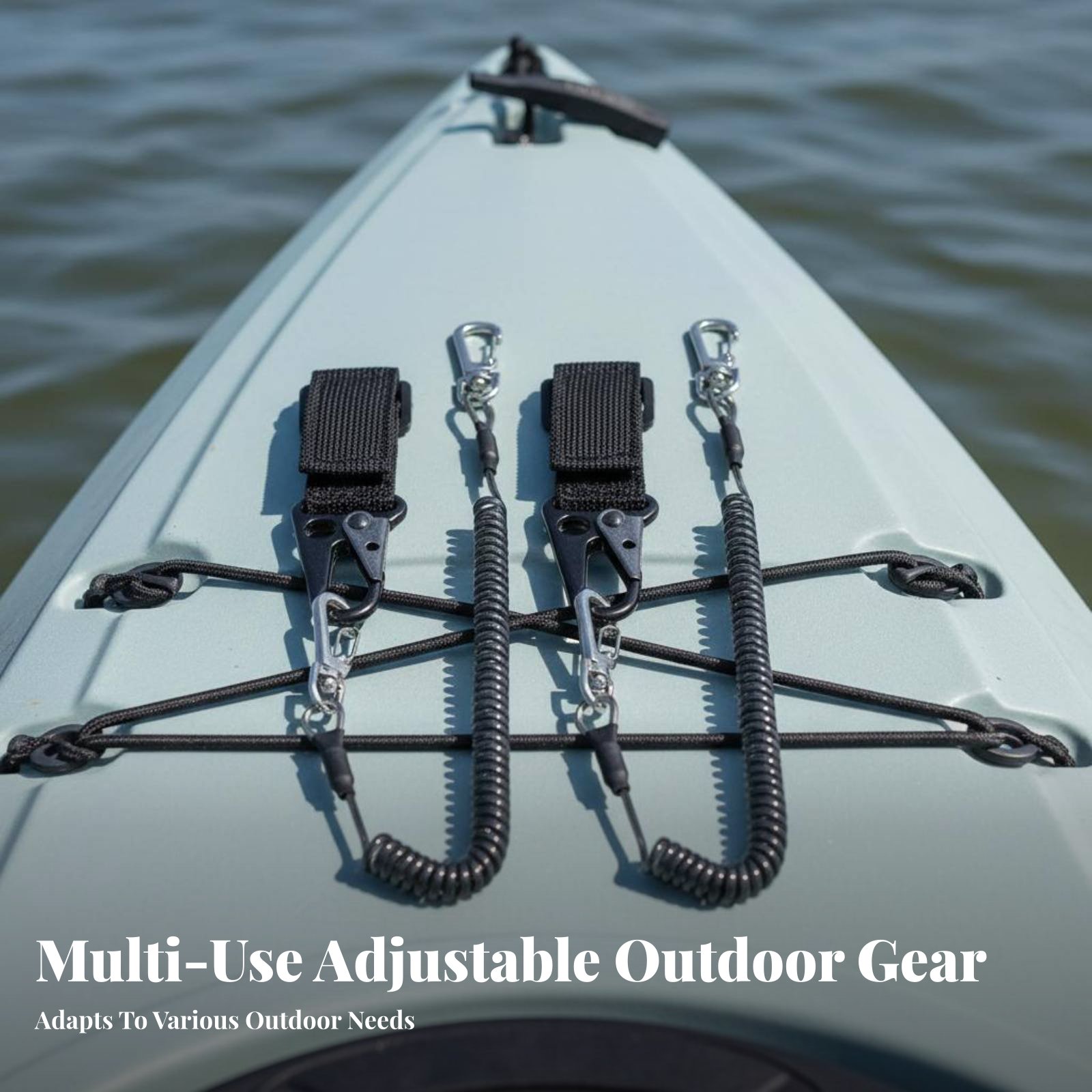 Correa Retráctil para Cañas de - Fishing Kayak Paddle Leash reseña y precio