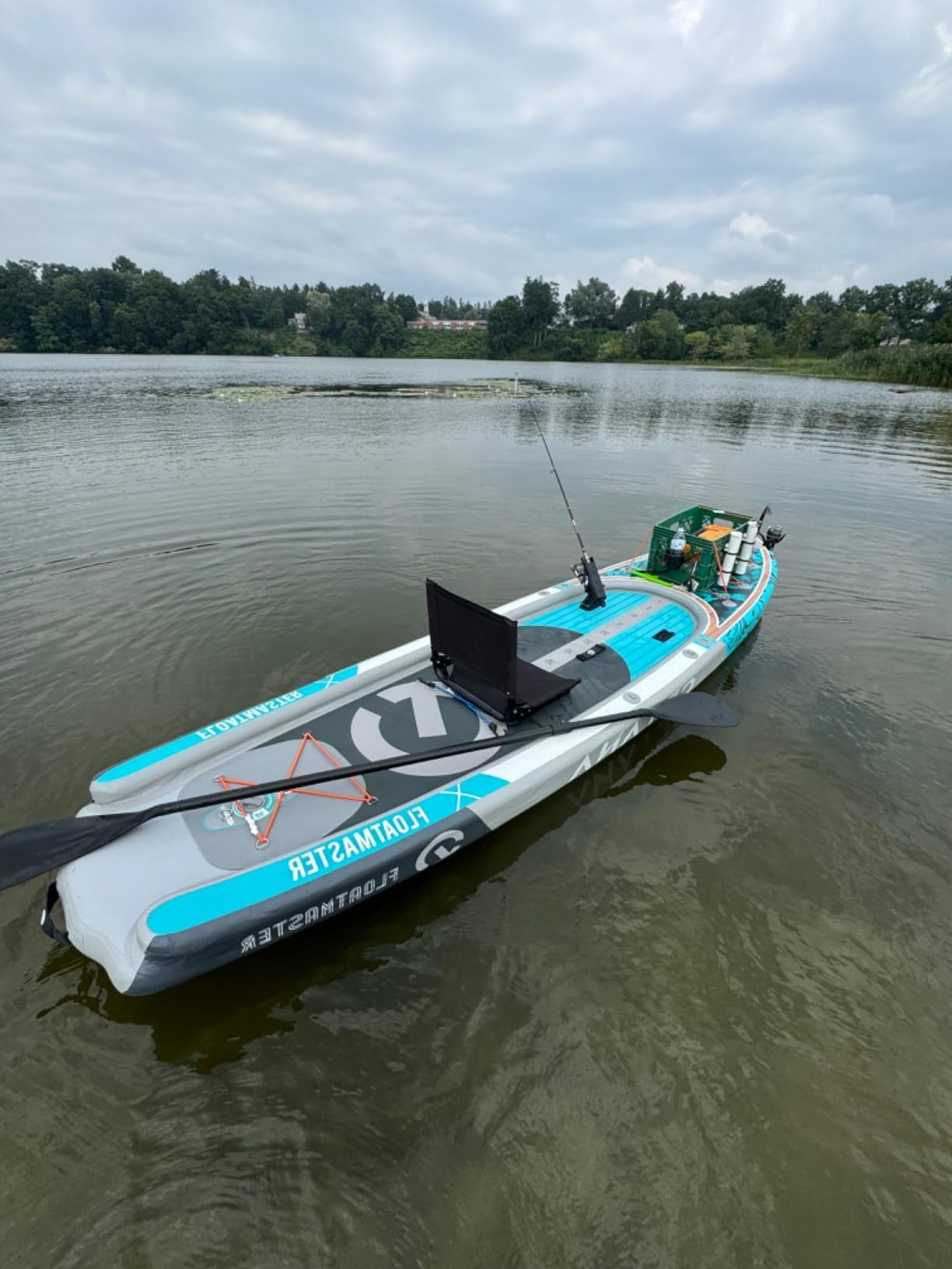 Bote Inflable de Doble Cámara, - Fishing Kayak Paddle reseña y precio